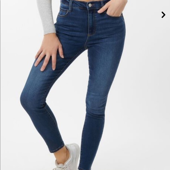 Dark Blue Skninny Jeans - Picture 1 of 5